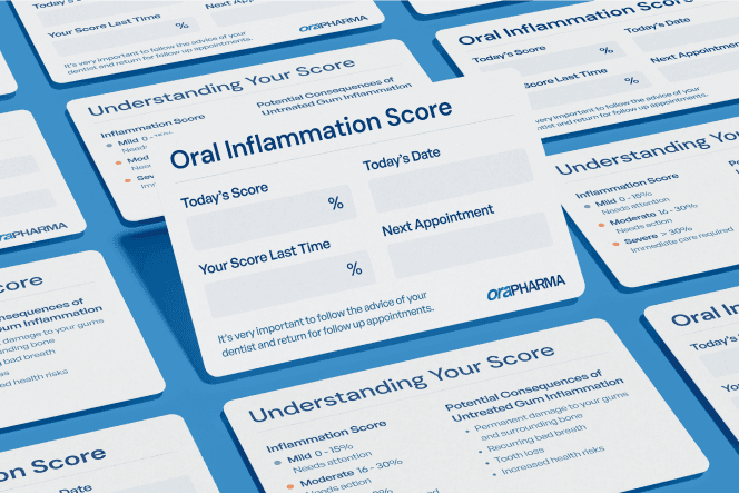 Patient Oral Inflammation Score Card